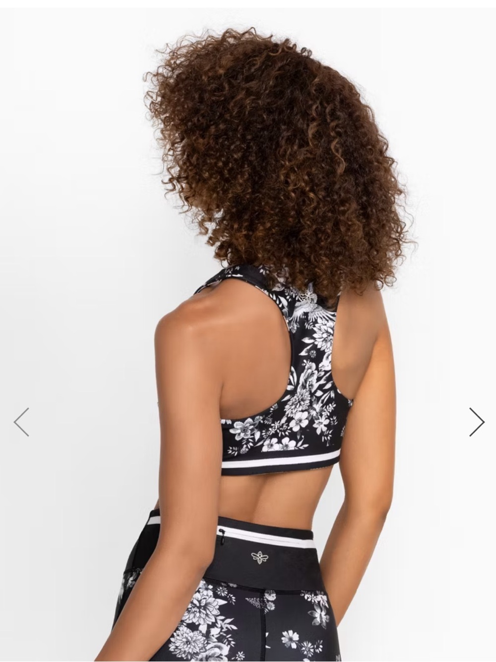 JOHNNY WAS BEE ACTIVE REVERSIBLE SPORTS BRA - Picture 7 of 12